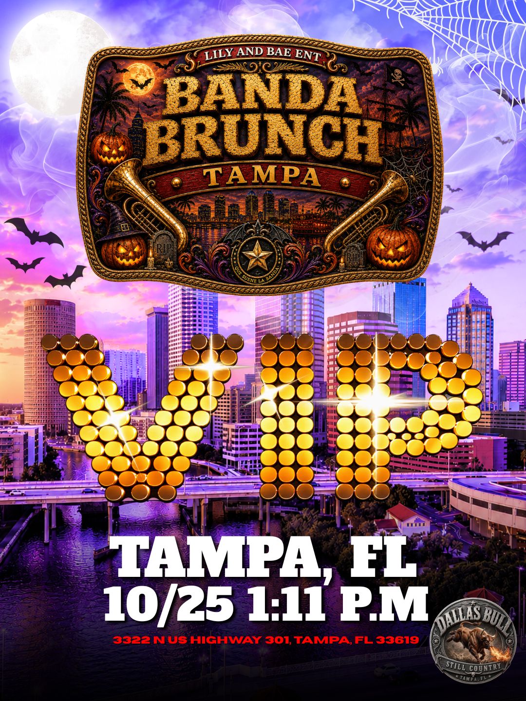 V.I.P TABLE RESERVATION - 10/25 TAMPA, FL