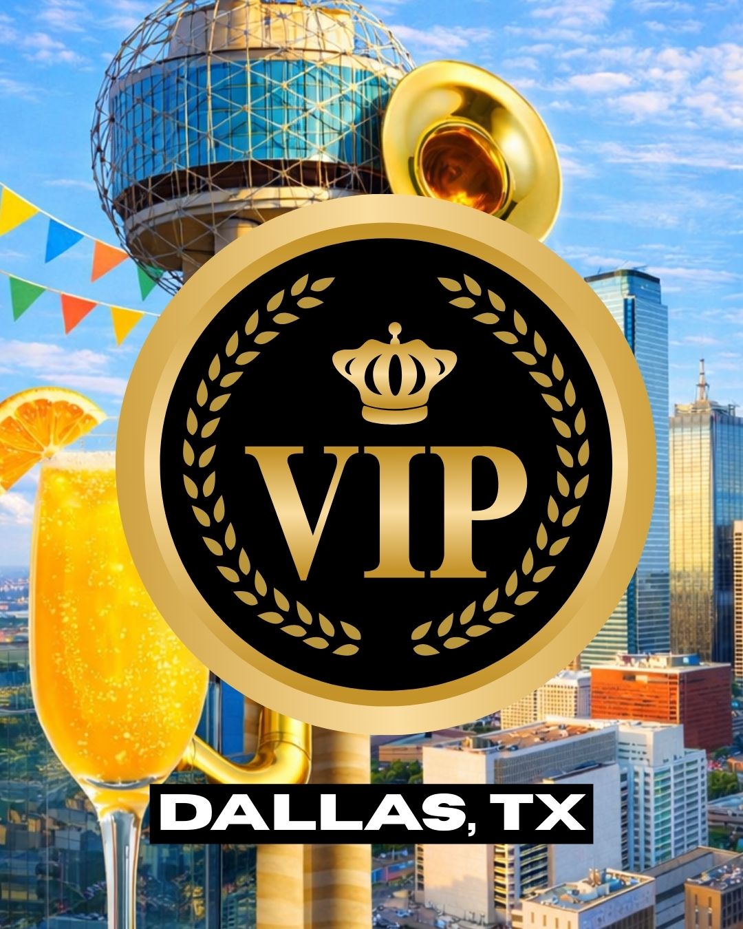 V.I.P- PURCHASE YOUR TICKETS SEPARATELY BANDA & Brunch (21+) BOTTLE INCLUDED