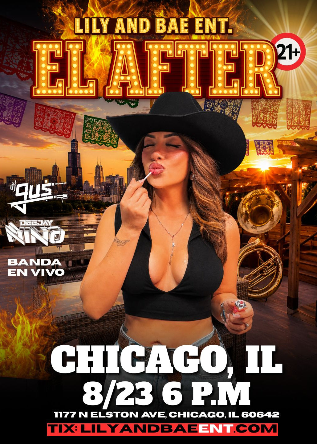 8/23 - EL AFTER CHICAGO- BANDA BRUNCH