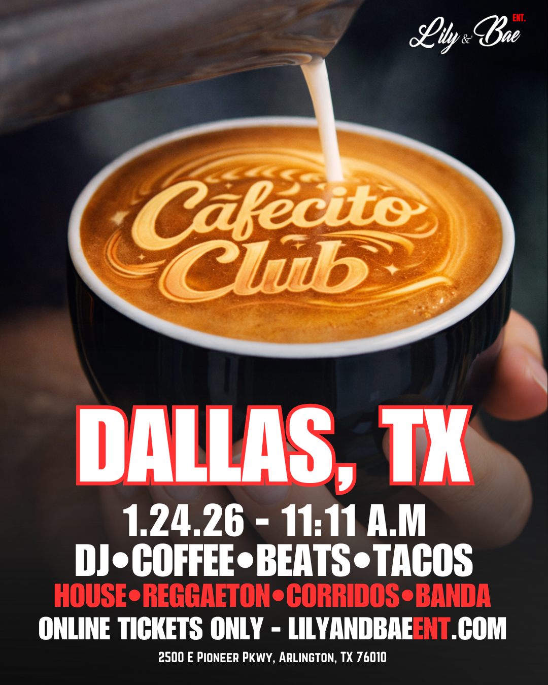 CAFECITO Club TAKEOVER- (18+) (GENERAL ADMISSION)
