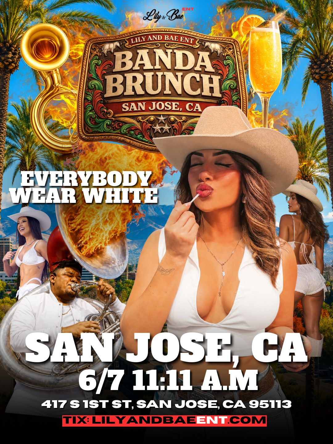6/7 SAN JOSE, CA -BANDA BRUNCH