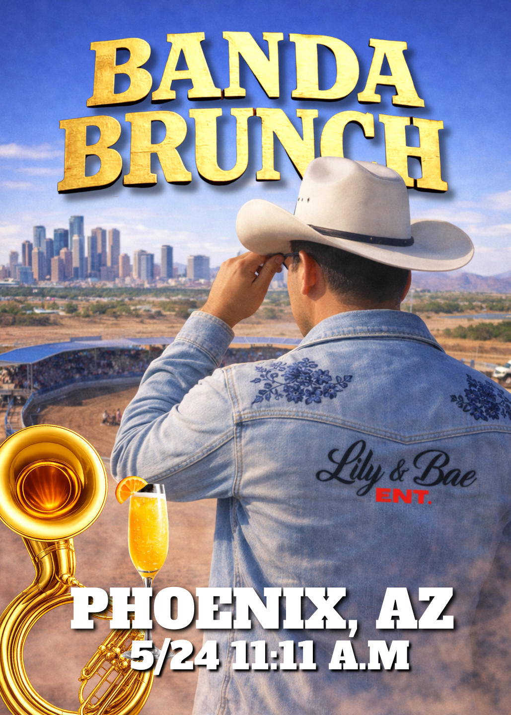 PHOENIX, AZ 5/24 (RANCHO OCHOA) BANDA BRUNCH (NEW DATE)